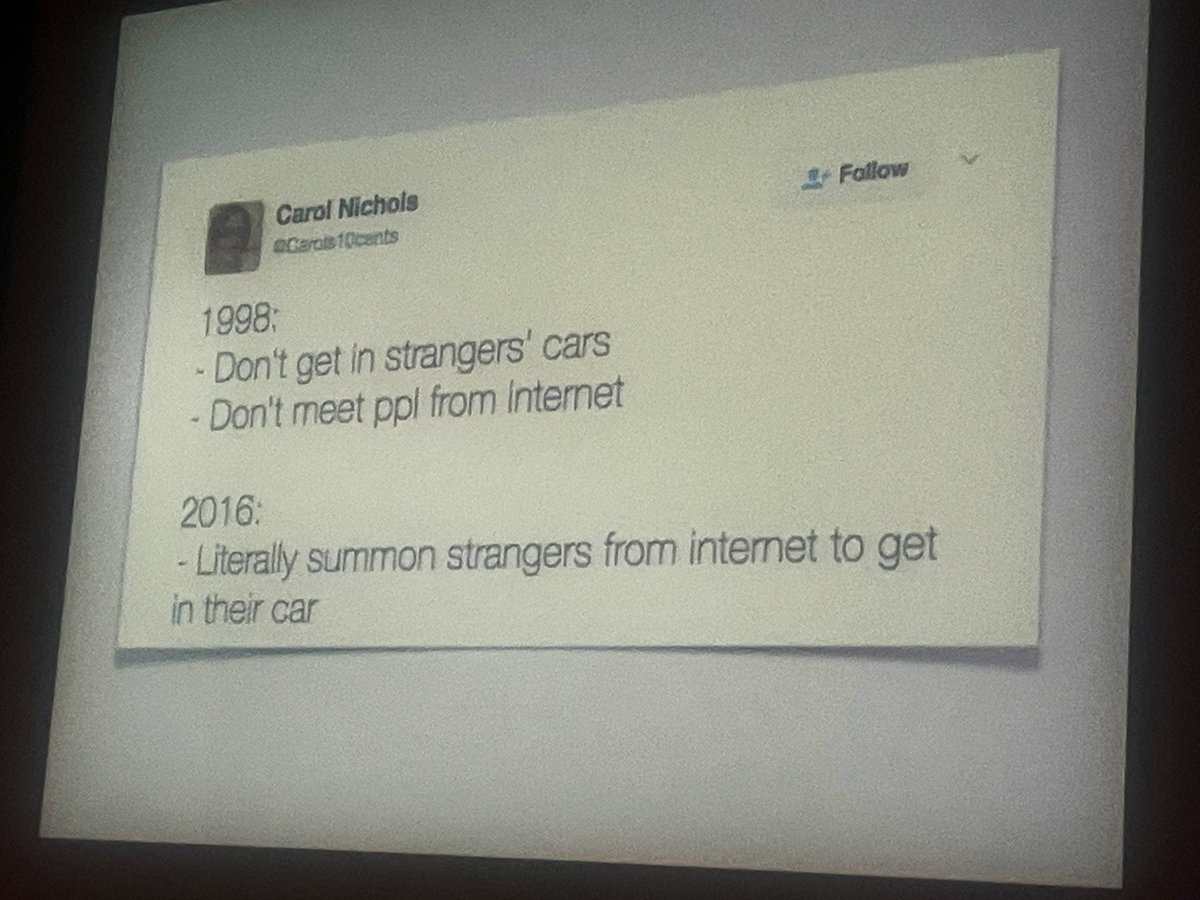 msfrenchteach's tweet image. True! I’ve never been in an Uber. Nope.  #personalizecsd