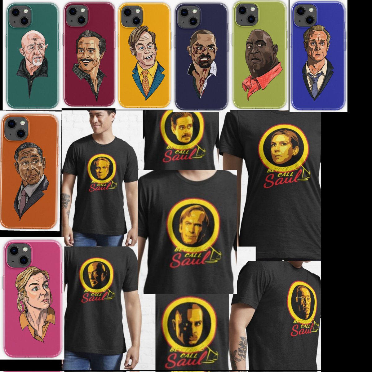 Your order here
.Home delivery with 20% off ✨
.all purposes Better call Saul 🍿(High quality)
.( t-shirt _sticker_travel mugs_Paint Art ...)
.Products Link👇👇👇
redbubble.com/people/aeyssa/…