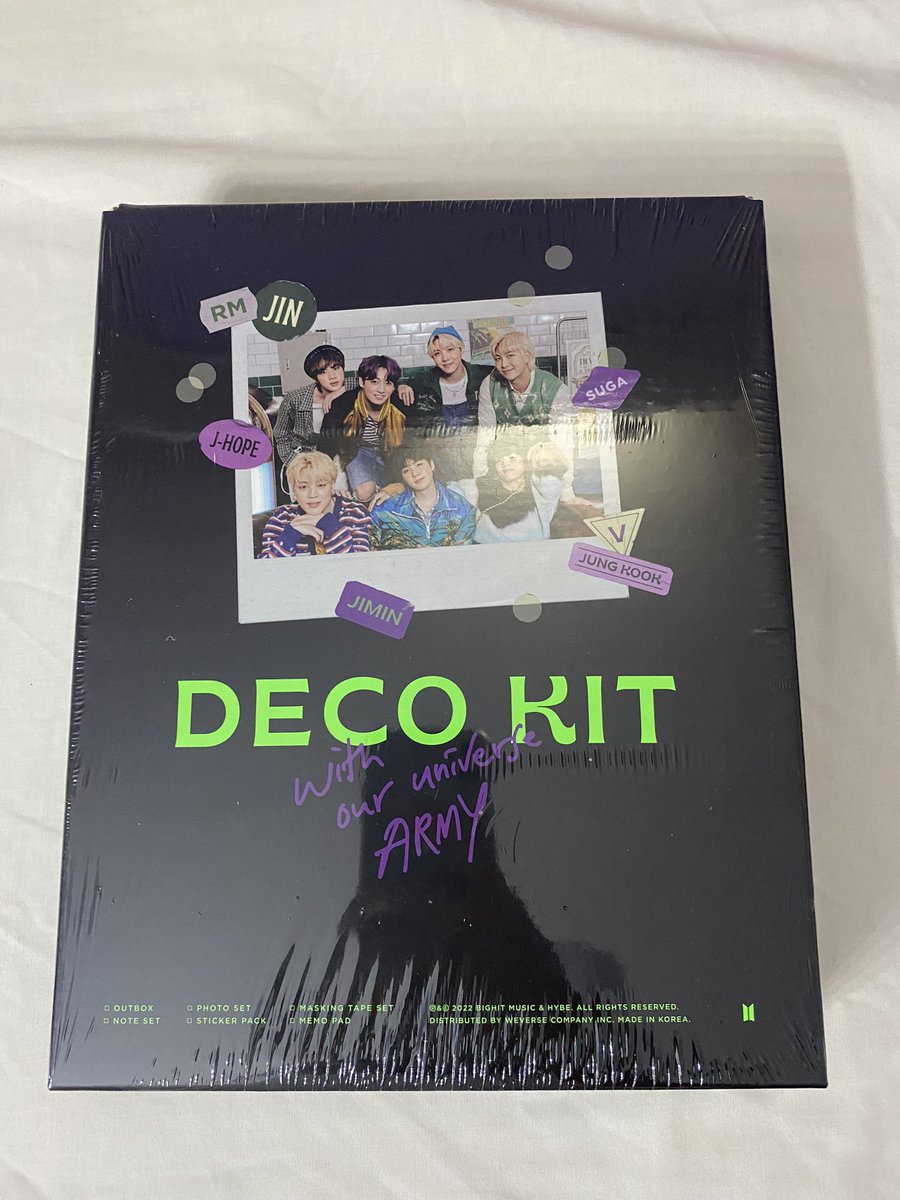 KosmoPH's tweet photo. wts lfb ph

BTS Deco Kit Sealed 2022

PHP 1990 + LSF

Shopee link: https://t.co/Lby0xKgs1Q

— onhand &amp; ready to ship
— all item in good condi
— 5 slots

🧾: gcash, bpi
📦: sh0pee, ggx, j&amp;t

t. Bangtan army rm jin suga jhope jimin v jk https://t.co/9kJhenTWDH