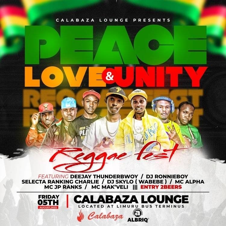 Peace to election reggae fest