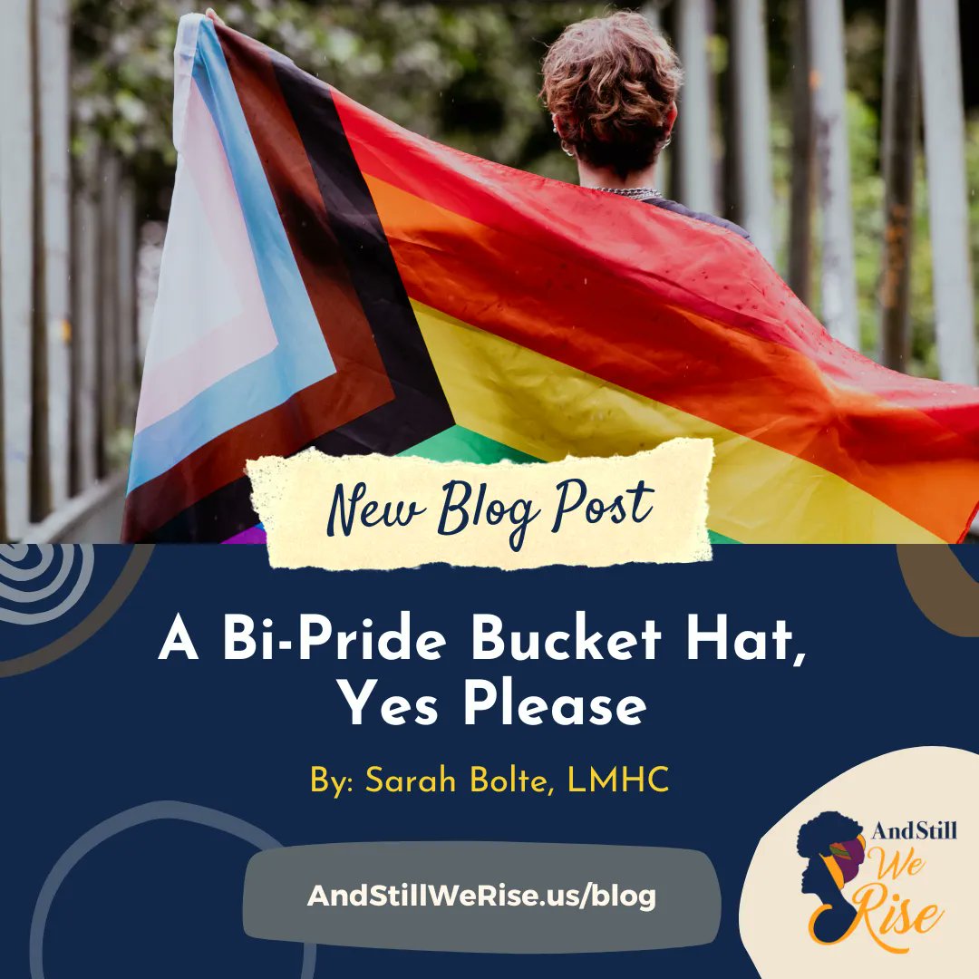 ASWRTweet's tweet photo. Take a look at this month's #mentalhealth #blog, "A Bi-Pride Bucket Hat, Yes Please" written by Dr. Sarah Bolte, LMHC: https://t.co/SfwIxxvx5L
#selfhelp #newblogposts #lgbtq https://t.co/8pdeDUWKqx