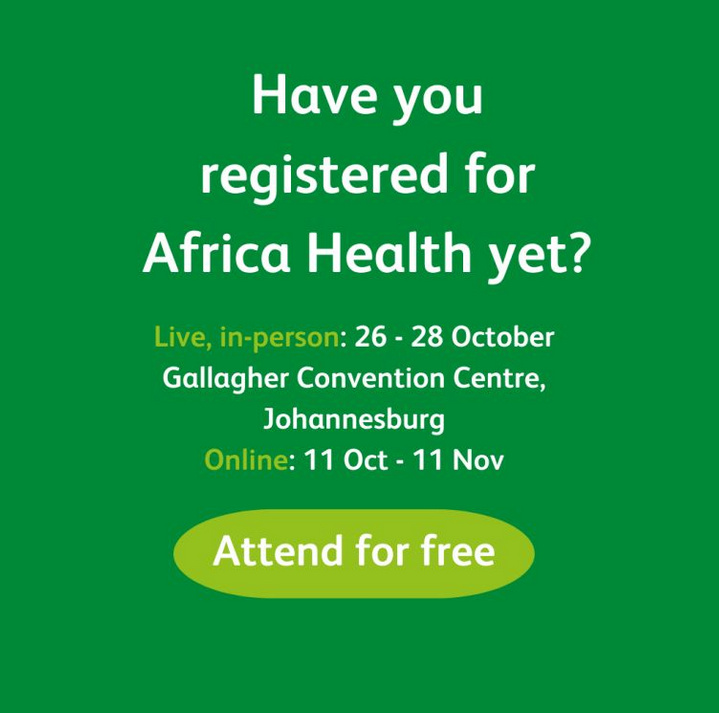 Register now for the #AfricaHealth conference. This superb healthcare exhibition will take place at Gallagher Convention Centre, this October. Register here: https://t.co/KZEOnKyAoL.

#AfricaHealth  #Healthcare https://t.co/MlGnrahY4b