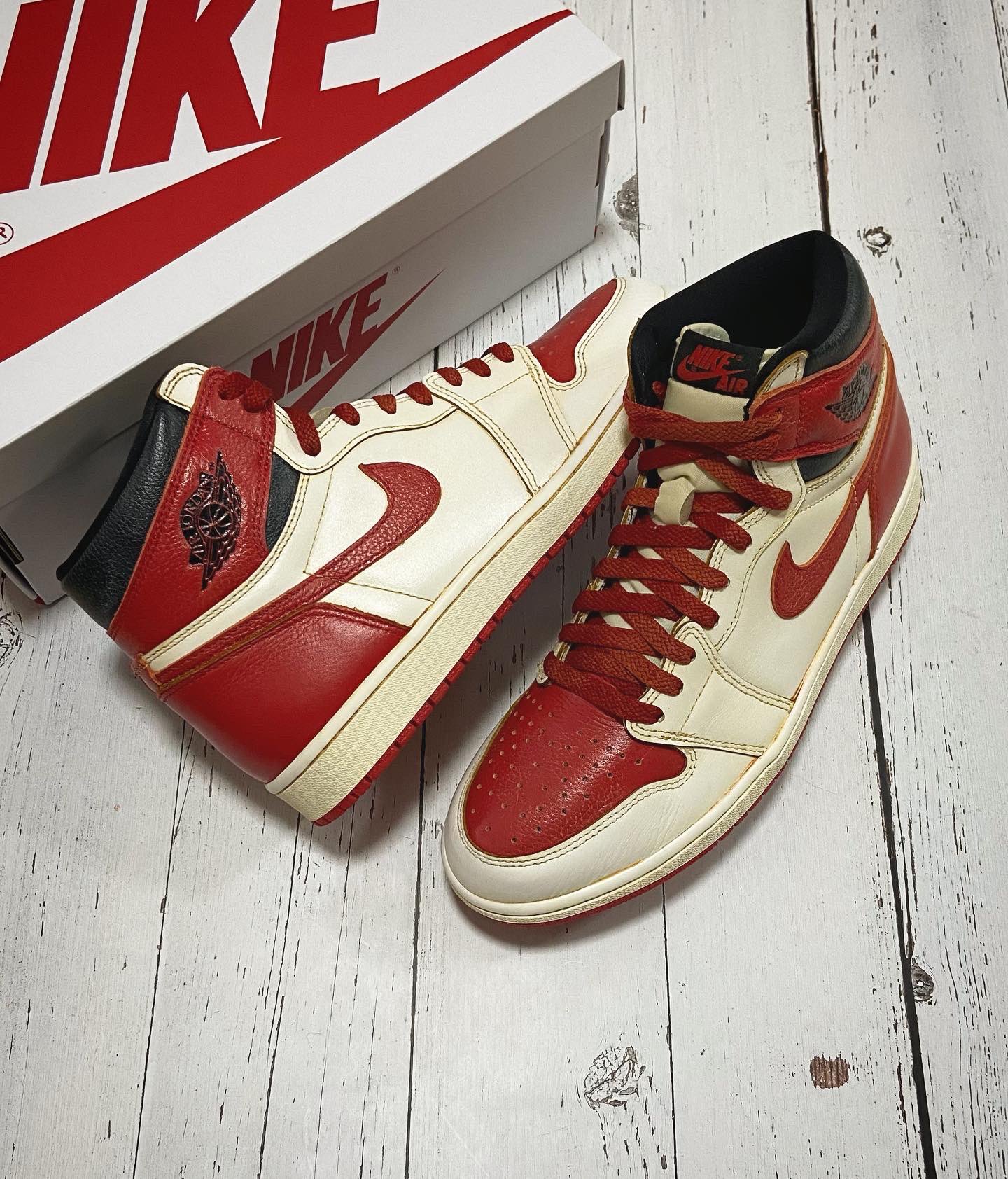 NIKE AIR JORDAN 1 HERITAGE ヴィンテージカスタム