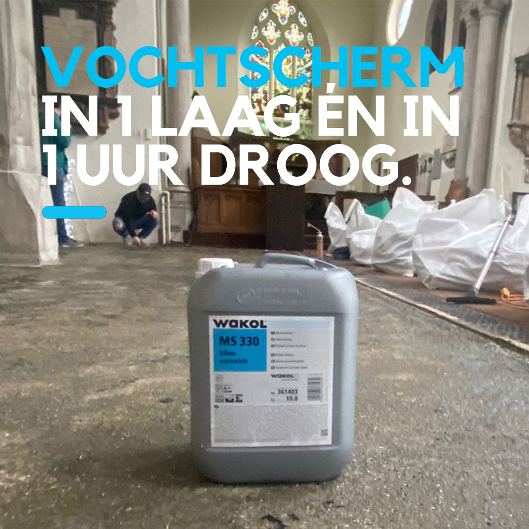 Geen tijd verliezen aan droogtijd van voorstrijkmiddel? Kies dan voor WAKOL MS330! ⏰
Wakol MS330 is een oplosmiddelvrije 1-component voorstrijkmiddel dat kan worden gebruikt op absorberende en niet-absorberende ondervloeren.
Ga naar ow.ly/eVx250JYVkF voor meer informatie.