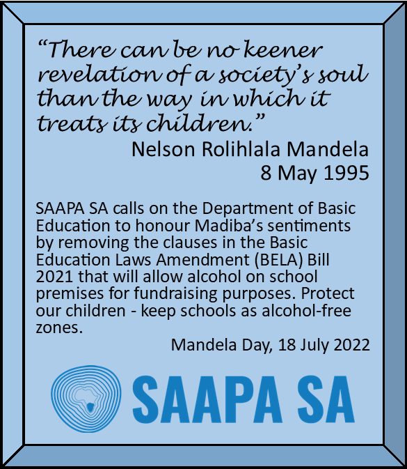 saapa_sa's tweet photo. @saapa7 @equal_education @EElawcentre @TeddyBearClini  The Enyobeni Tavern tragedy has made it clear to all that our children are over-exposed to alcohol. We don't need alcohol in schools to expose them even further. #NoAlcoholInOurSchools @PassLiquorBillsNow @AlcoholSaferSA https://t.co/51UnYyraU2