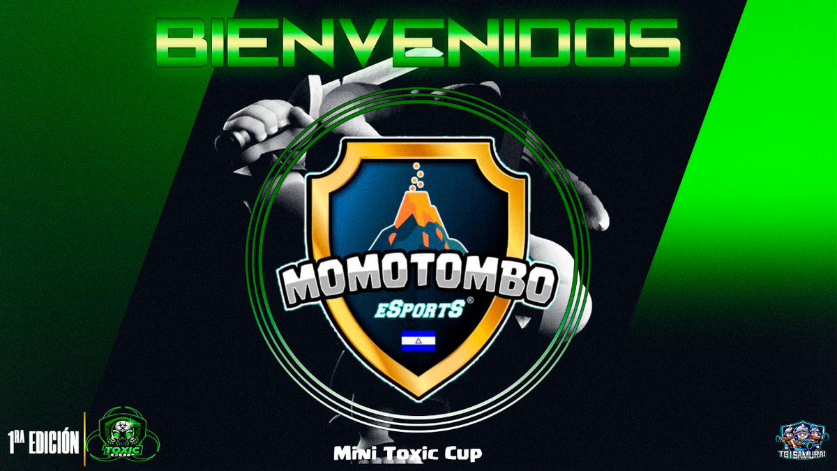 #ClashRoyale|🔥Presentaciones🔥

🔥Mini Toxic Cup
🔰1 Edición
⚔(10/32)
🇳🇮

Le damos la bienvenida a <a href="/Momot_eSport/">Momotombo</a> en su aventura por conquistar las arenas tóxicas🔥

Buena suerte cracks

#GoToxic💚🖤