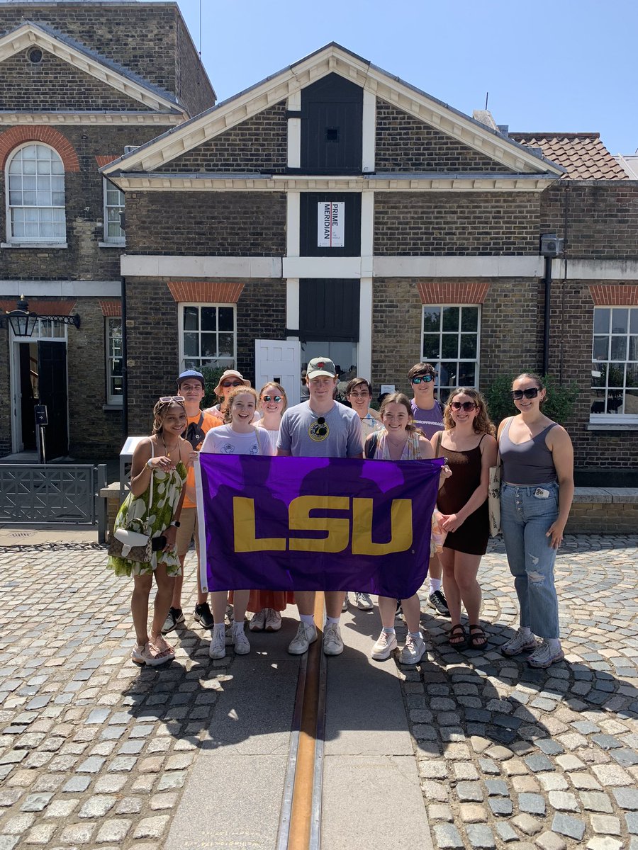 clintwillson's tweet image. Spent the morning in Greenwich talking about how engineering technology &amp;amp; innovation improved our lives. #LSUCEEStudyAbroad22