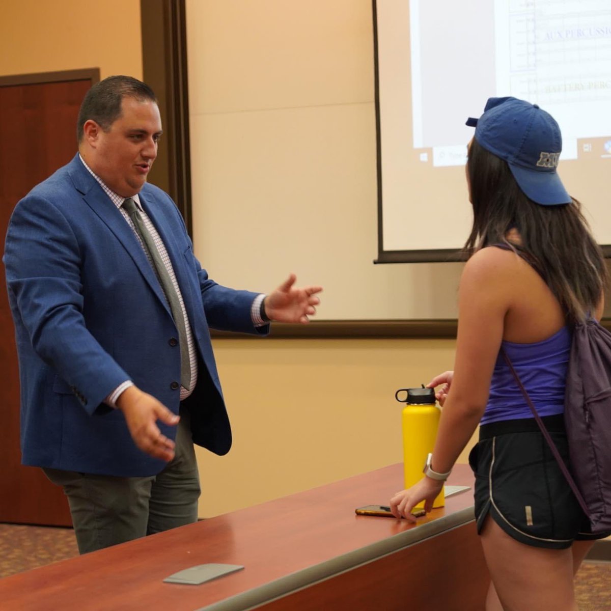 Enjoyed being back in the classroom last week teaching drum majors from different schools all across the state how to be more efficient leaders for their programs! Good skill to all them this fall as they take the field!