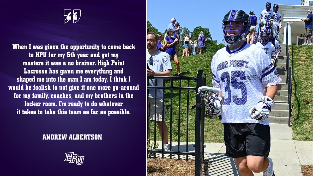 High Point Lacrosse tweet media