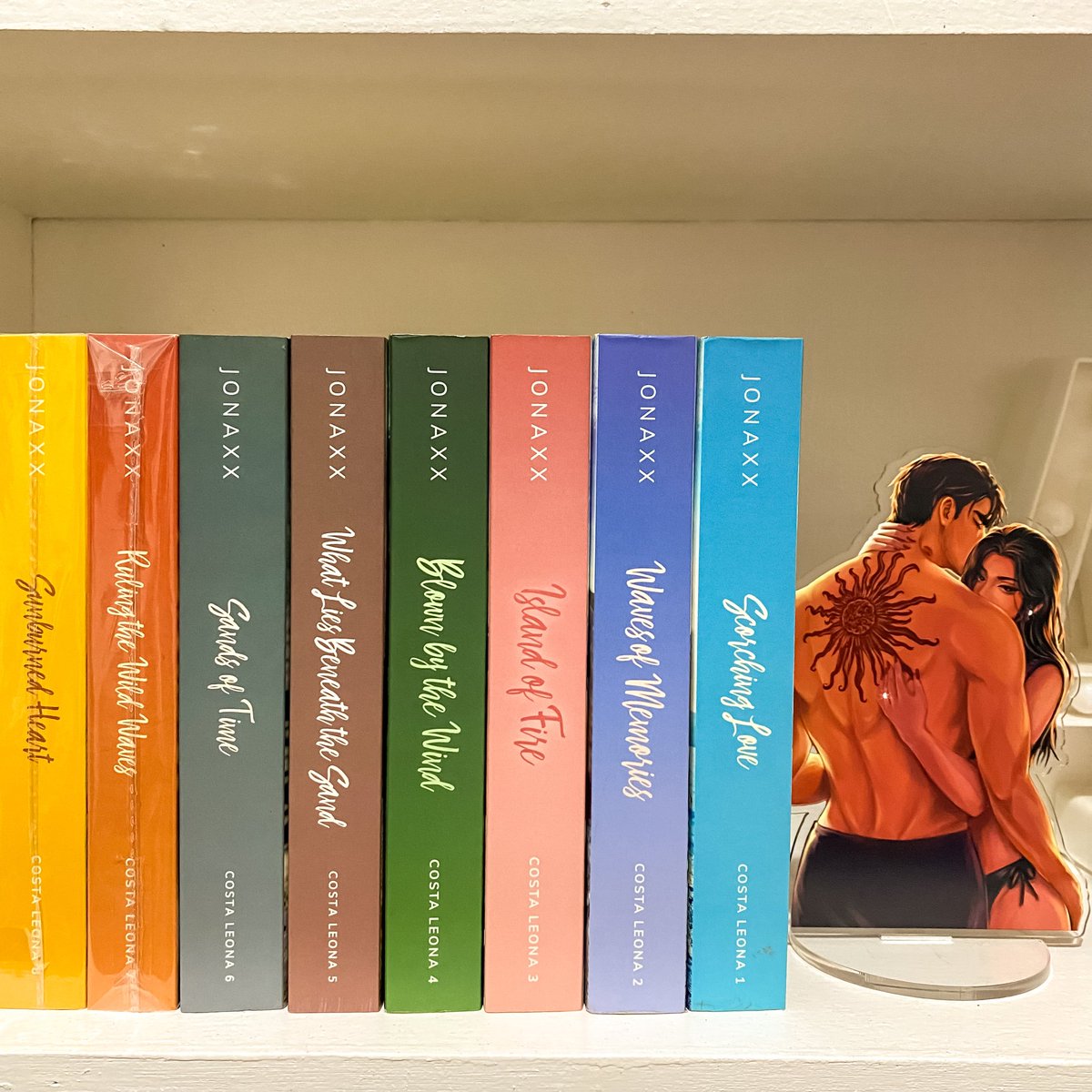 fandomlybookish's tweet photo. #CLSWildestHeartbeat Ruling the Wild Waves and Sunburned Heart by @jonaxx_WP arrived yesterday πππππ΄β¨ https://t.co/s1xwAmOPlP