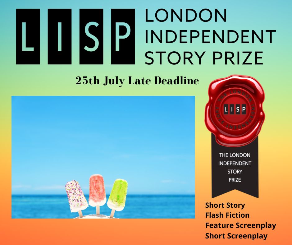 LondonISP's tweet photo. LISP Late Deadline 25th July. Don't miss it!
Submit via LISP Website or @FilmFreeway  
Links in Bio!
https://t.co/LD52fTu6if
#screenplaywriter 
#screenplay #screenplays #screenplayed #screenplaywriting #ScreenplayFilms #amwriting https://t.co/j8gKMNvgBo