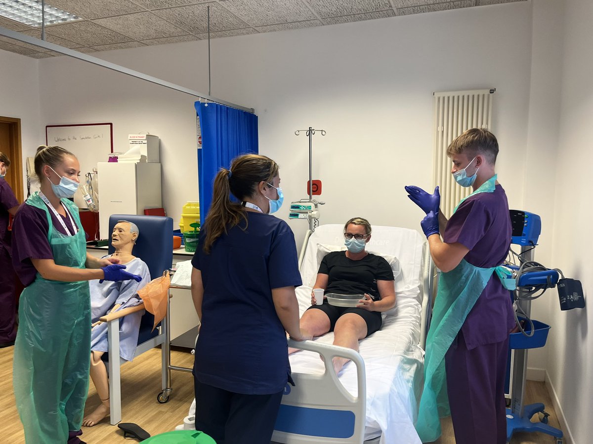 A fantastic start to our second year student nurses’ practice simulation week <a href="/PreRegJersey/">Pre-Reg Nursing and Midwifery Jersey</a> <a href="/practice007/">Practice Development</a> @ChiefNurseJsy <a href="/jessiem11898218/">jessie marshall</a> <a href="/MedEdJersey/">Medical Education in Jersey</a> <a href="/resuservicejsy/">Jersey Resus Service</a> <a href="/StephSil88/">Stephanie Silva</a> @VTCJsy