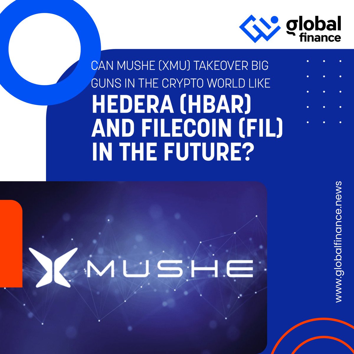 globfinanceoff's tweet photo. Can Mushe(XMU) takeover big guns in the crypto world like Hedera(HBAR) and Filecoin(FIL) in the future?π€βΌοΈ
πͺ
https://t.co/JreEzcwzMg
#mushetoken #filecoin #hedera #cryptocurrency #memetokens https://t.co/M7i0QCecZR