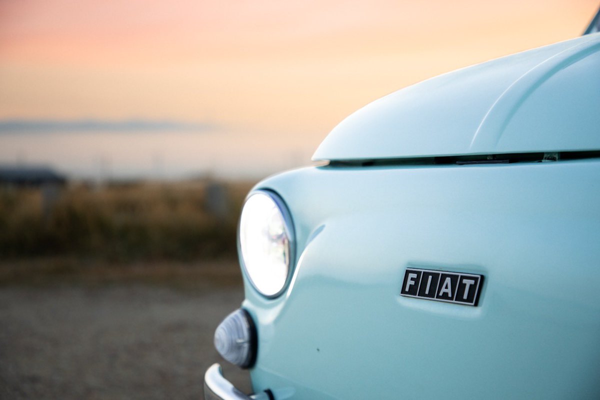 relik_ev's tweet photo. Our electric Fiat is now ready! Love how this has come out! #classiccars #fiat #evconversion #ev #Relik https://t.co/C44sJWHJly
