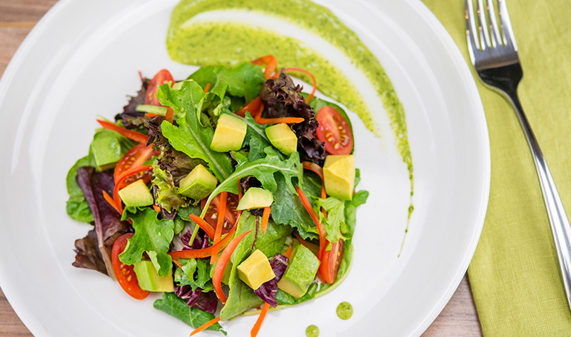 A #nutritious #salad with #avocado is more likely to hit the spot on a #hotday.