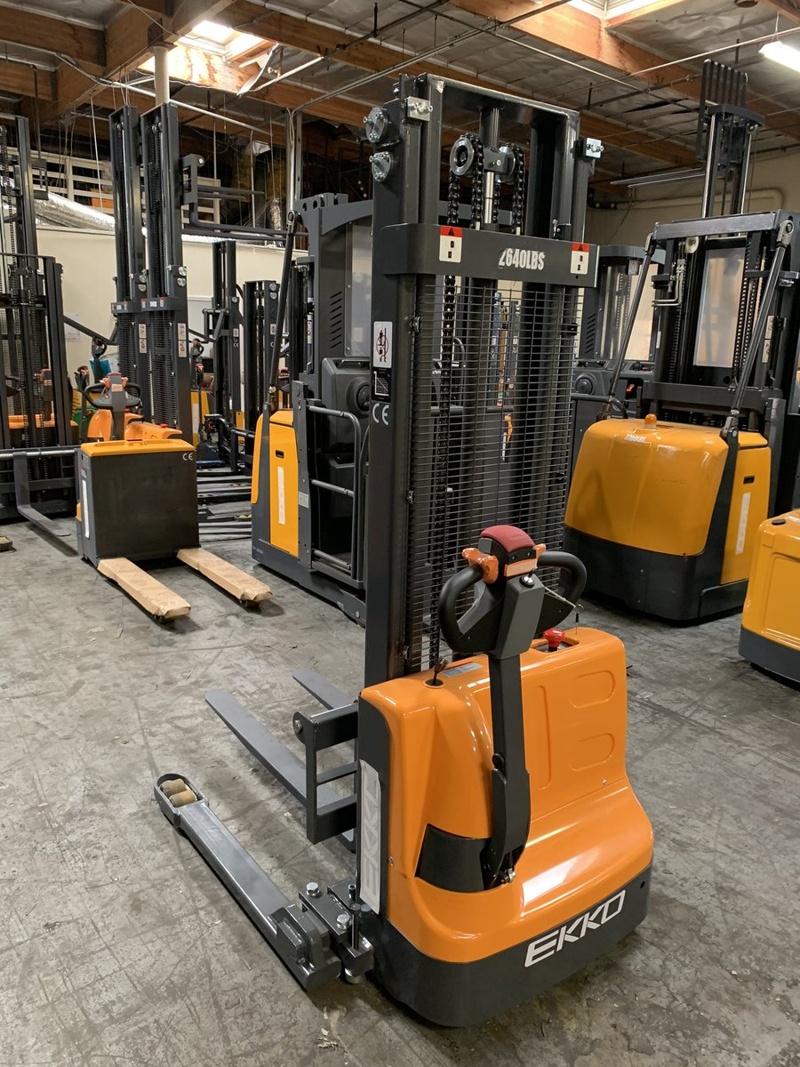 EKKOlifts's tweet photo. EKKO's #EB12E is highly-versatile stacker that complements nearly any primarily indoor application and can fit into tight spaces. 2640lb,119-138’’ Lift, Curtis Controller,On-Board Charger.

Contact us and get yours today, 877-232-6517 info@ekkolifts.com https://t.co/WHEJyJzWDt https://t.co/ZRJMVPzDUd