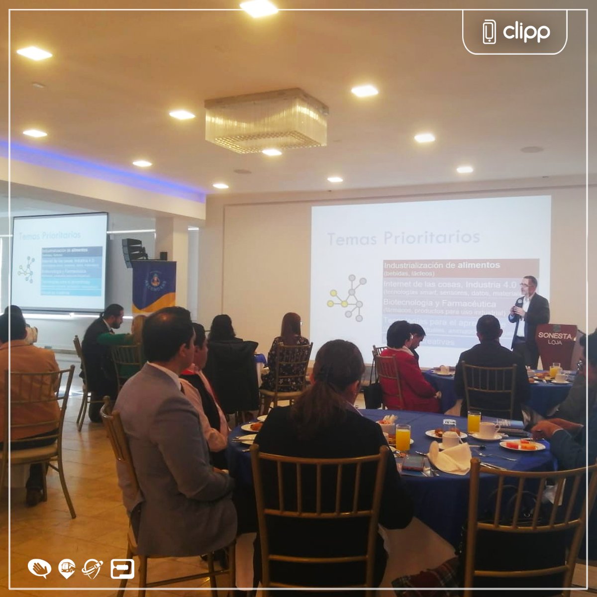 Participamos con @ClippMov de la convocatoria de Retos de Innovación Abierta Loja Sostenible 2030: "Hacia una ciudad inteligente”. Iniciativa de la <a href="/utpl/">🎓 UTPL</a> y el                  #MinisteriodeTelecomunicacionesydelaSociedad