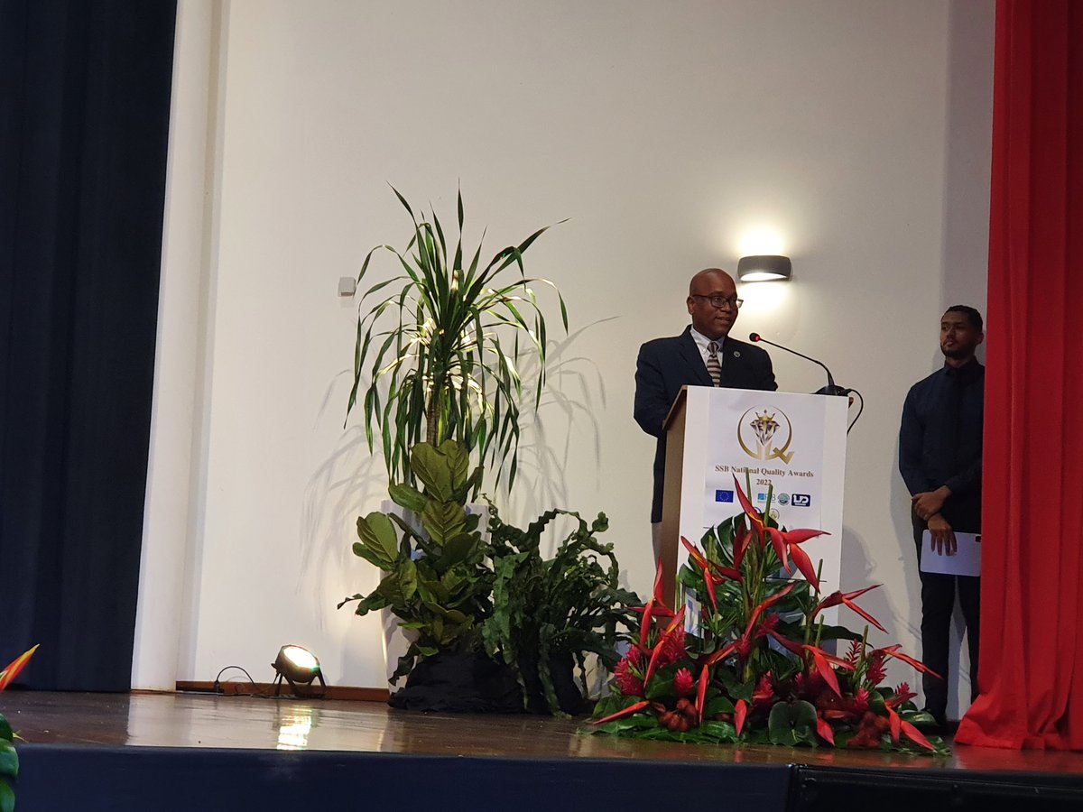 crosqcaricom's tweet image. A few highlights from the successful inaugural National Quality Awards for Suriname, hosted by the Suriname Standards Bureau last Friday night. Congrats Suriname on a wonderful event.
#qualityatwork #CROSQatwork #11thEDF #TBTProgramme #NQA2022 #Suriname