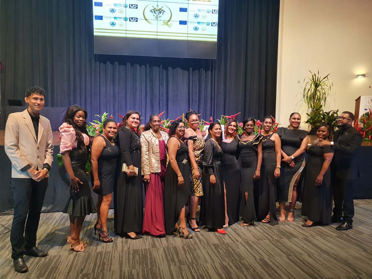crosqcaricom's tweet image. A few highlights from the successful inaugural National Quality Awards for Suriname, hosted by the Suriname Standards Bureau last Friday night. Congrats Suriname on a wonderful event.
#qualityatwork #CROSQatwork #11thEDF #TBTProgramme #NQA2022 #Suriname