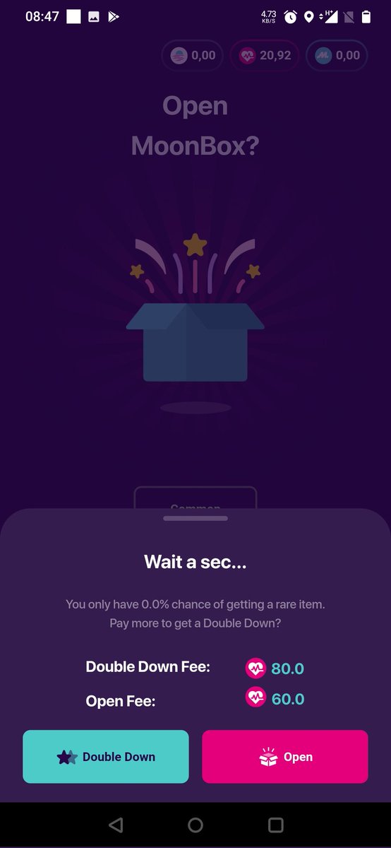 g5scream's tweet photo. Funny, didn't expect it 📦🎉 I'll have to make an effort to open it.💪
 
#Burn2Earn #Move2Earn #MoonBeam #MoonFit #NFTs $GLMR #BetaBeast #BetaBeauty @MoonFitOfficial https://t.co/JyMHJ3An8X