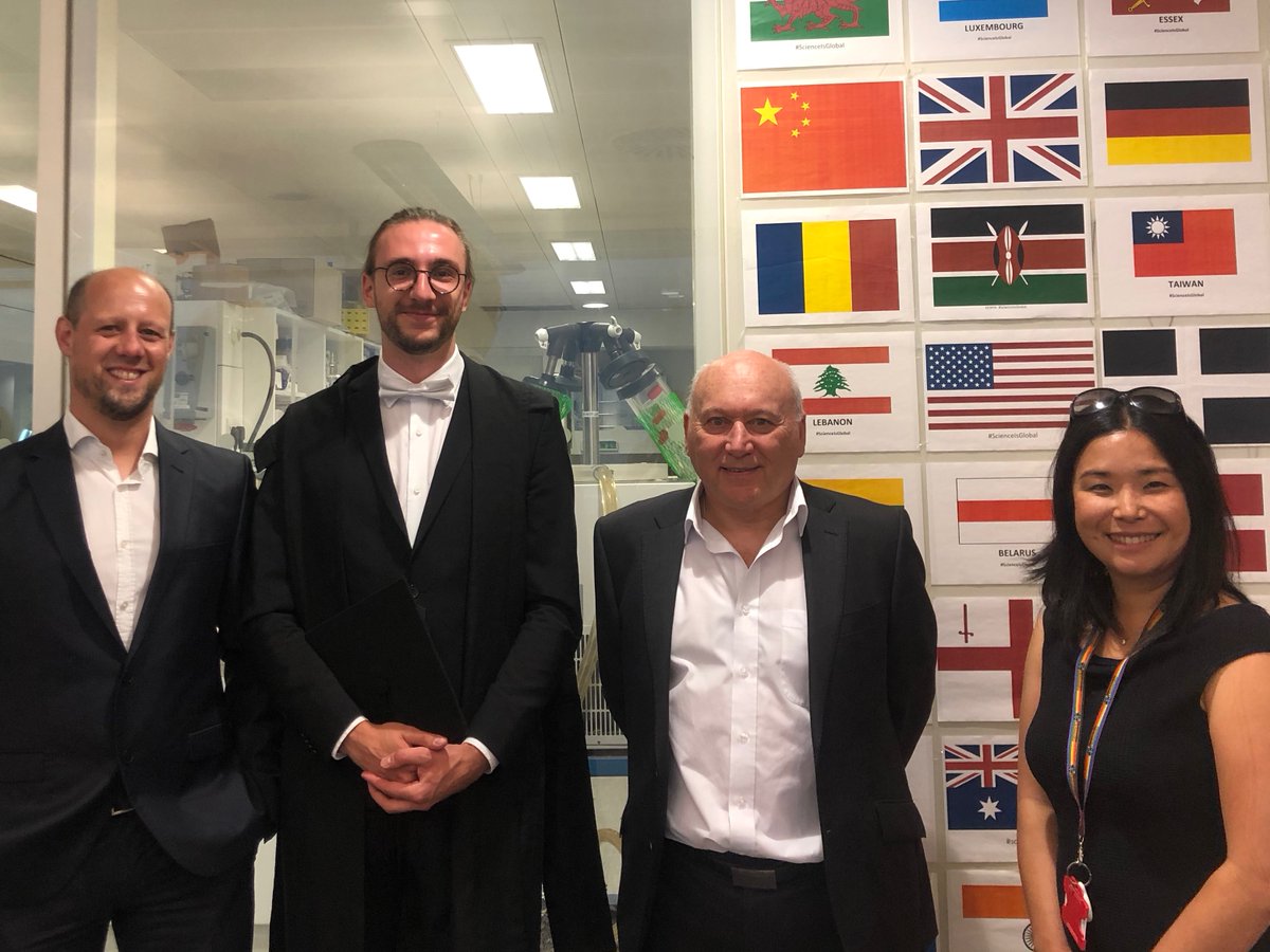 Kawamura Group (@kawamuragroup) on Twitter photo Huge congratulations to <a href="/KlemSimelis/">Klemensas Šimelis</a> who successfully defended his DPhil thesis last week! Big thanks to his examiners Dr Martin Münzel and Prof. Tom Brown. <a href="/OxfordChemistry/">Oxford Chemistry</a> <a href="/OxfordSynthesis/">SBM CDT</a> #epigenetics #chemicalbiology Huge congratulations to <a href="/KlemSimelis/">Klemensas Šimelis</a> who successfully defended his DPhil thesis last week! Big thanks to his examiners Dr Martin Münzel and Prof. Tom Brown. <a href="/OxfordChemistry/">Oxford Chemistry</a> <a href="/OxfordSynthesis/">SBM CDT</a> #epigenetics #chemicalbiology
