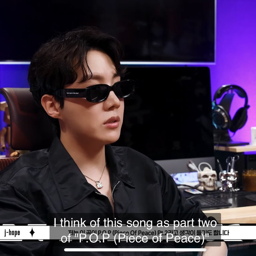 portalHobiBr's tweet photo. TRAD | #JHOPE mencionou durante a entrevista que a música “= (Equal Sign)” é a parte dois da canção “P.O.P (Piece of Peace)” , de sua primeira mixtape “Hope World”!! 

A CANETADA DUPLA 🗣🗣❤️

#JackInTheBoxOutNow #ARSONOutNow #jhope_ARSON https://t.co/LXy3XJ43GA