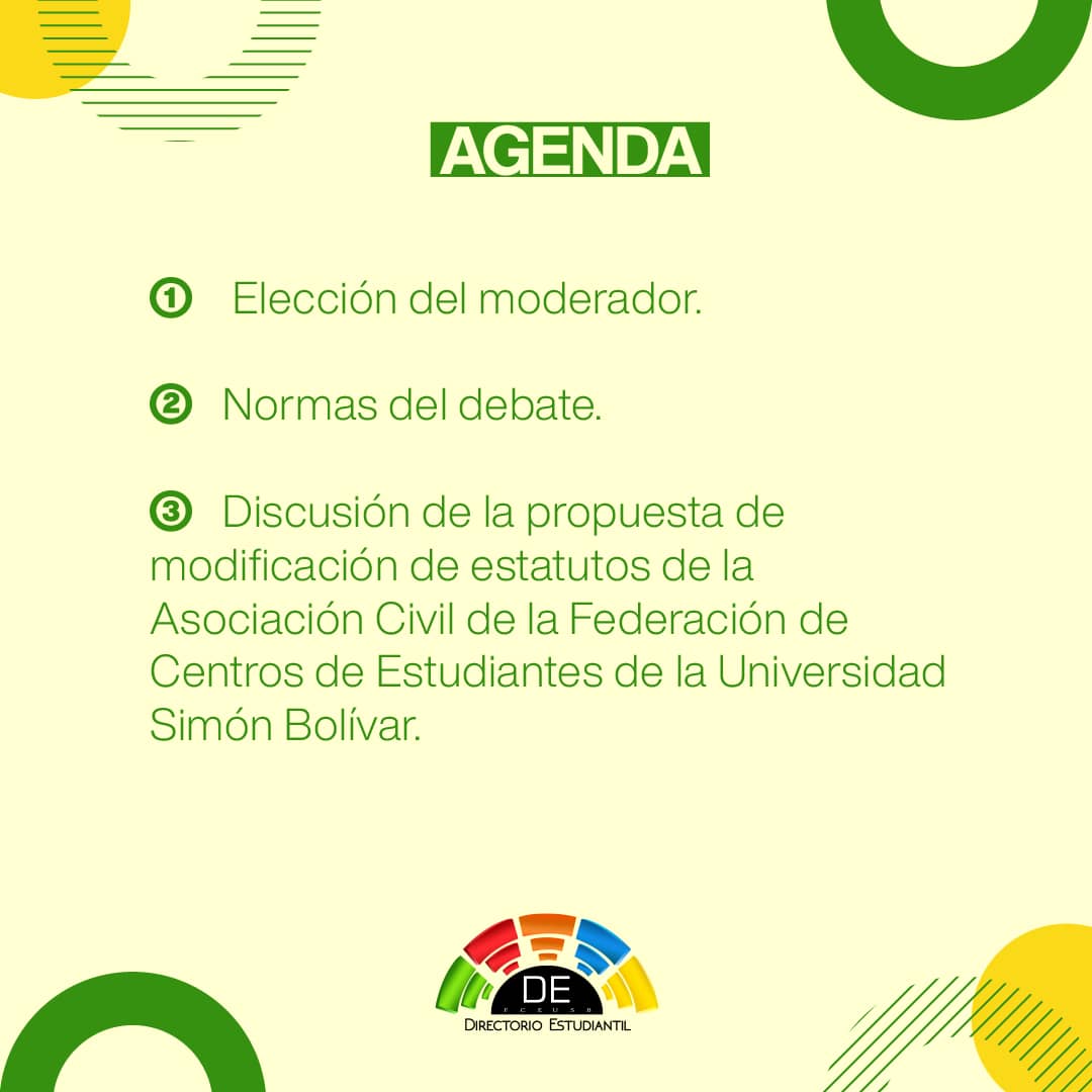 DEFCEUSB's tweet photo. [CONVOCATORIA] 📣

III Sesión Extraordinaria del trimestre ABR-JUL 2022. 

Este sábado 23 de julio nos vemos virtualmente vía Google Meet, a las 5:00pm #USBve.

¡Te esperamos!📣 https://t.co/pmd4f9QTxf