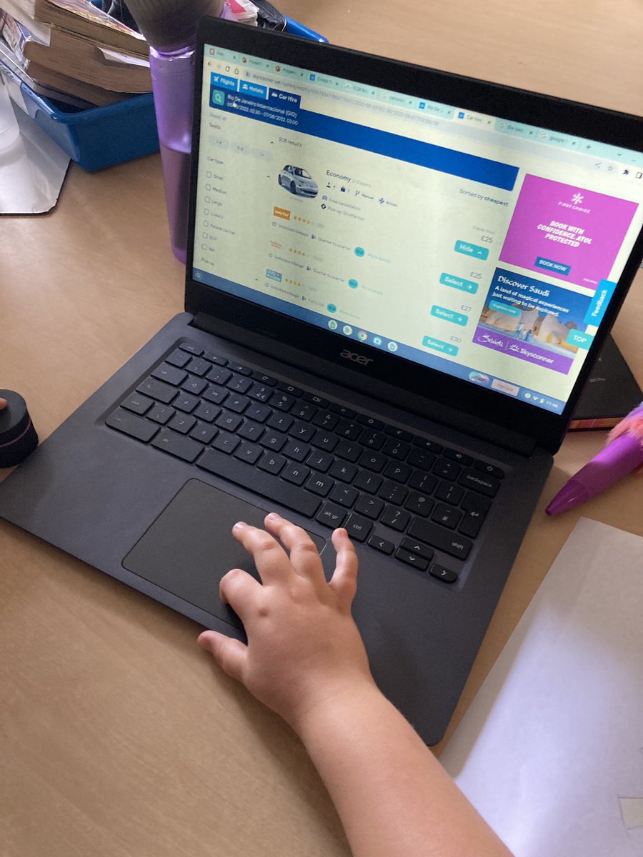 bl4treganna's tweet photo. Ymchwiliad Mathemateg! Gweithio fel asiant teithio heddiw i gynllunio gwyliau i Rio gan ddefnyddio cyllid penodol.
Mathematical project! Working as travel agents to plan a trip to Rio using a specific budget.
🇧🇷✈️☀️ https://t.co/qHN8ihvxgR