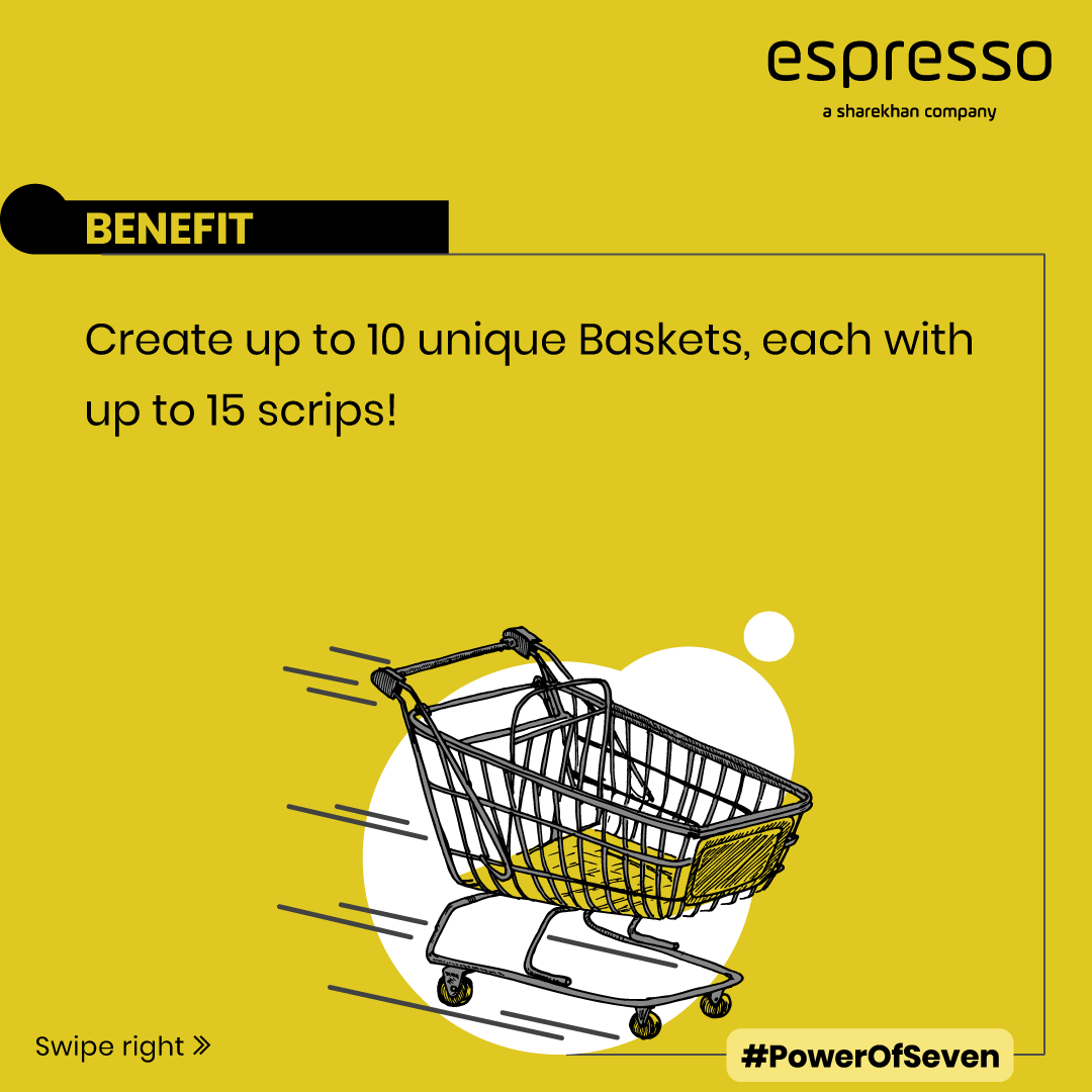 espressoinvest's tweet photo. Introducing Smart Basket – Now place multiple orders in one go on Espresso!

But that’s not all.

Smart Basket orders come with not 1, not 2, but the #PowerOfSeven benefits that optimize traders’ time and efforts!

Learn more: https://t.co/G4xPi8Q8iC

#EspressoInvest #SmartBasket https://t.co/LnuK9LLtYI