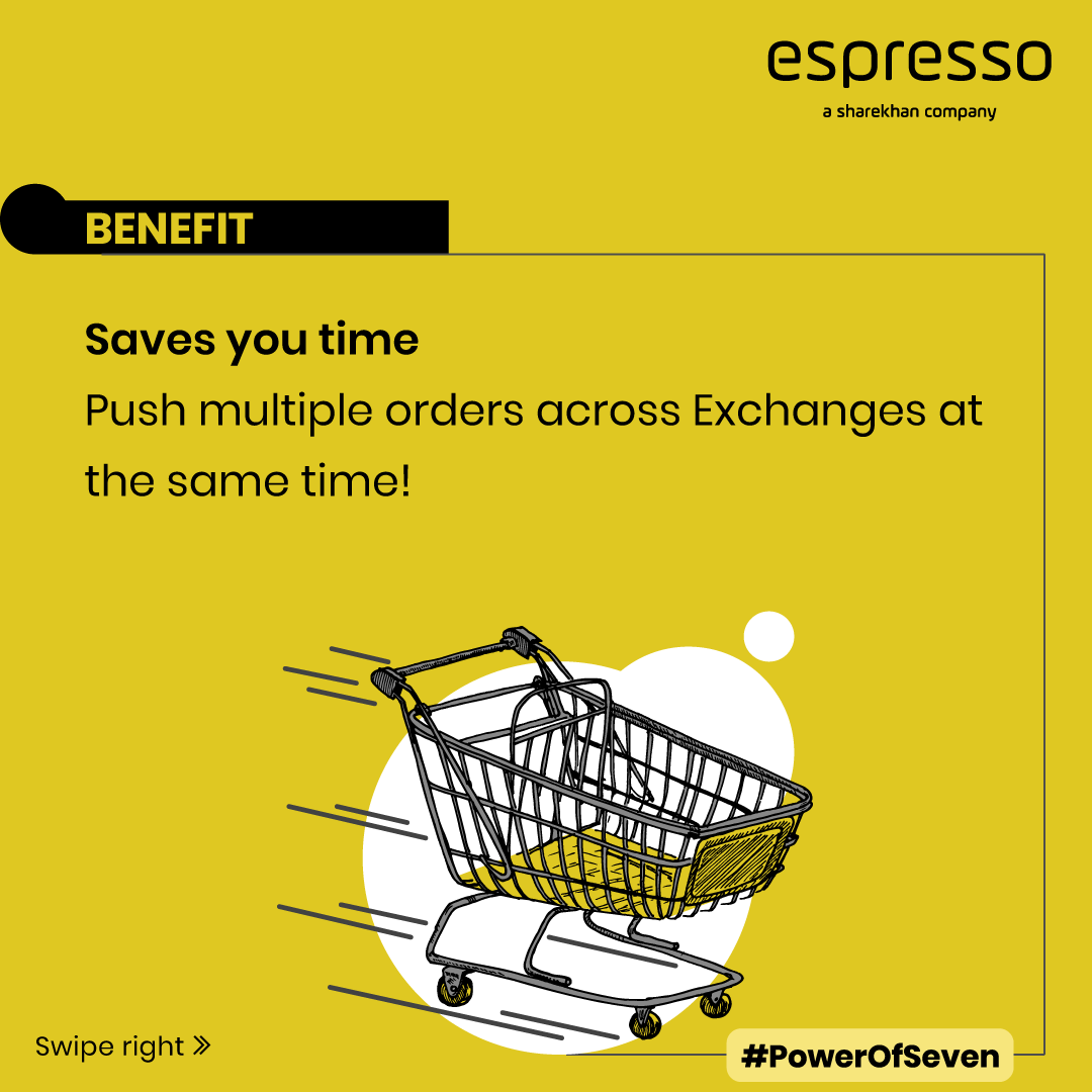 espressoinvest's tweet photo. Introducing Smart Basket – Now place multiple orders in one go on Espresso!

But that’s not all.

Smart Basket orders come with not 1, not 2, but the #PowerOfSeven benefits that optimize traders’ time and efforts!

Learn more: https://t.co/G4xPi8Q8iC

#EspressoInvest #SmartBasket https://t.co/LnuK9LLtYI