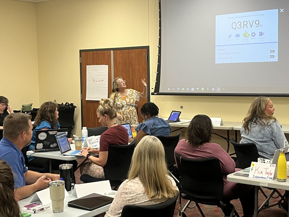 <a href="/KellerISD/">Keller Schools</a> LADDER Year 1 cohort meeting for the first time today! What an amazing group of educators! Thanks to <a href="/shannkbryant/">Shannon Bryant</a> for spending some time with them this morning on brain development! #kisdLADDER <a href="/KISDPL_Lead/">Keller ISD Professional Learning and Leadership</a> <a href="/kisd_ci/">Keller ISD C&I Dept</a> <a href="/McgaheySuzanne/">suzanne mcgahey</a>