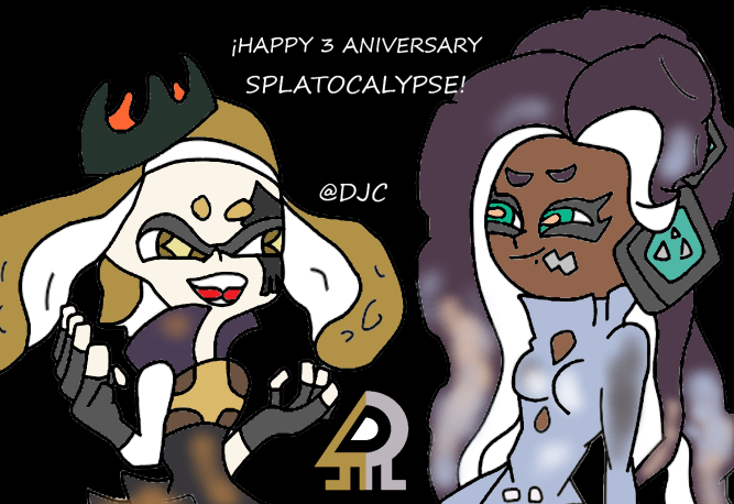 DJ_Saruki's tweet photo. Mas vale tarde que nunca... Feliz aniversario FINAL FEST!!!!! (Duró desde el 18 de Julio hasta el 21 de Julio... creo...)
#Cefalopop #Splatoon2 #Splatocalypse #FinalSplatfest #Perla #Marina https://t.co/BNzIFzBnL1