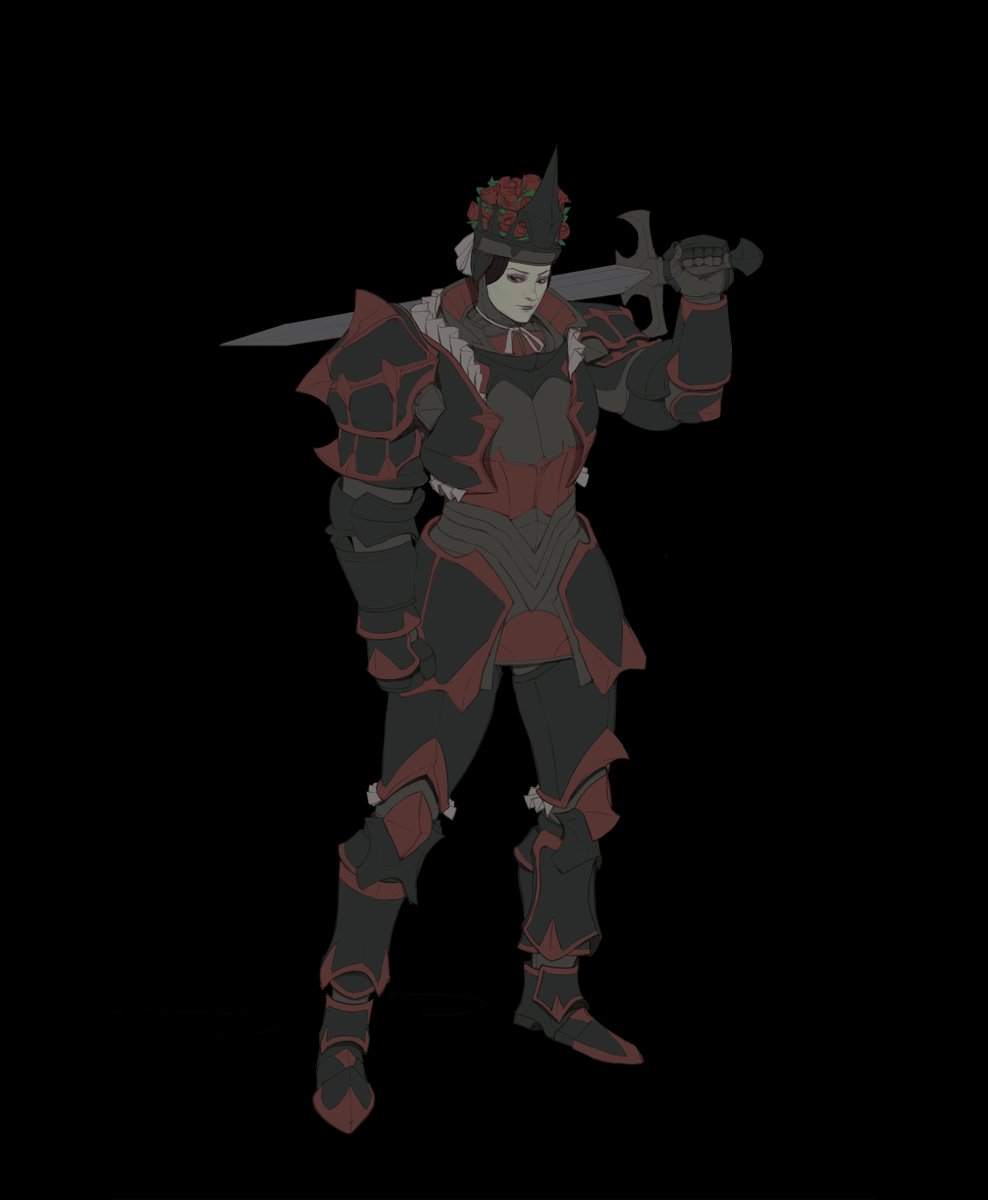 ManuelDuPong's tweet image. Process of previous sketch.
