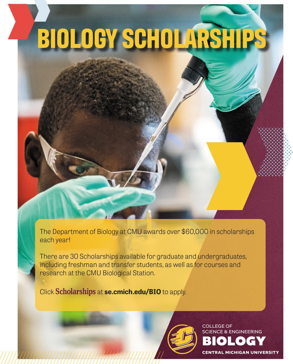 cmichSE's tweet photo. Whether you're new to CMU or you've already made CMU your home...scholarships can be a great way to help. https://t.co/oQDifquOjX https://t.co/kjp7CQPYdg
