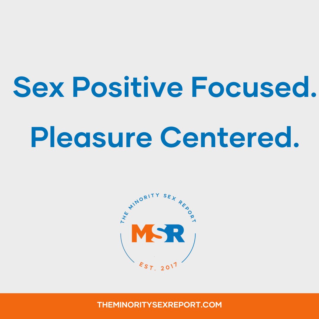 TheMSexReport's tweet photo. The goal of #TheMinoritySexReport is to increase awareness of #sexpositive approaches, while addressing intersectional identities and historical trauma. https://t.co/Tpw9UET2lM