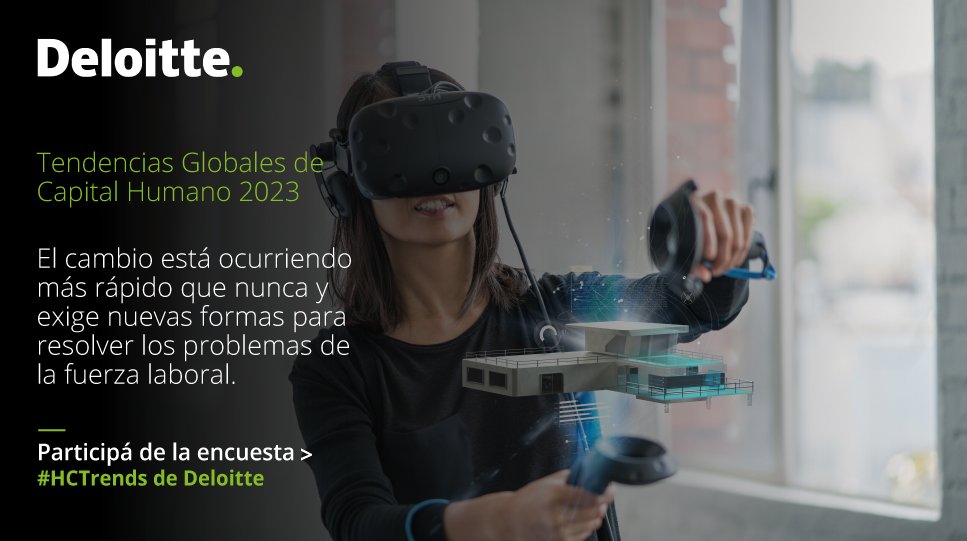 DeloitteUruguay's tweet photo. ¿Qué tendencias marcarán el #CapitalHumano en 2023? 

Obtené un acceso especial a la investigación de Deloitte participando en la 12ª encuesta anual de Tendencias Globales de Capital Humano. https://t.co/AEFyhDnRrQ https://t.co/w5E1Eukzpv