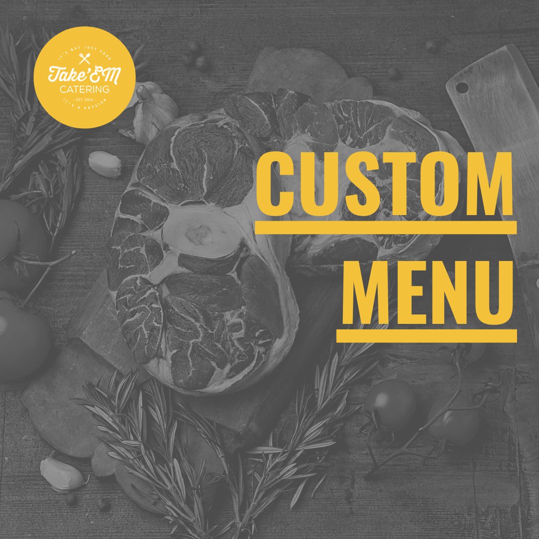 takeem_catering's tweet photo. Choose from a variety of our dishes and side helpings to create the perfect meal for your event. We have a flexible menu that can be customized to suit your needs. https://t.co/VzgOEOmTvL