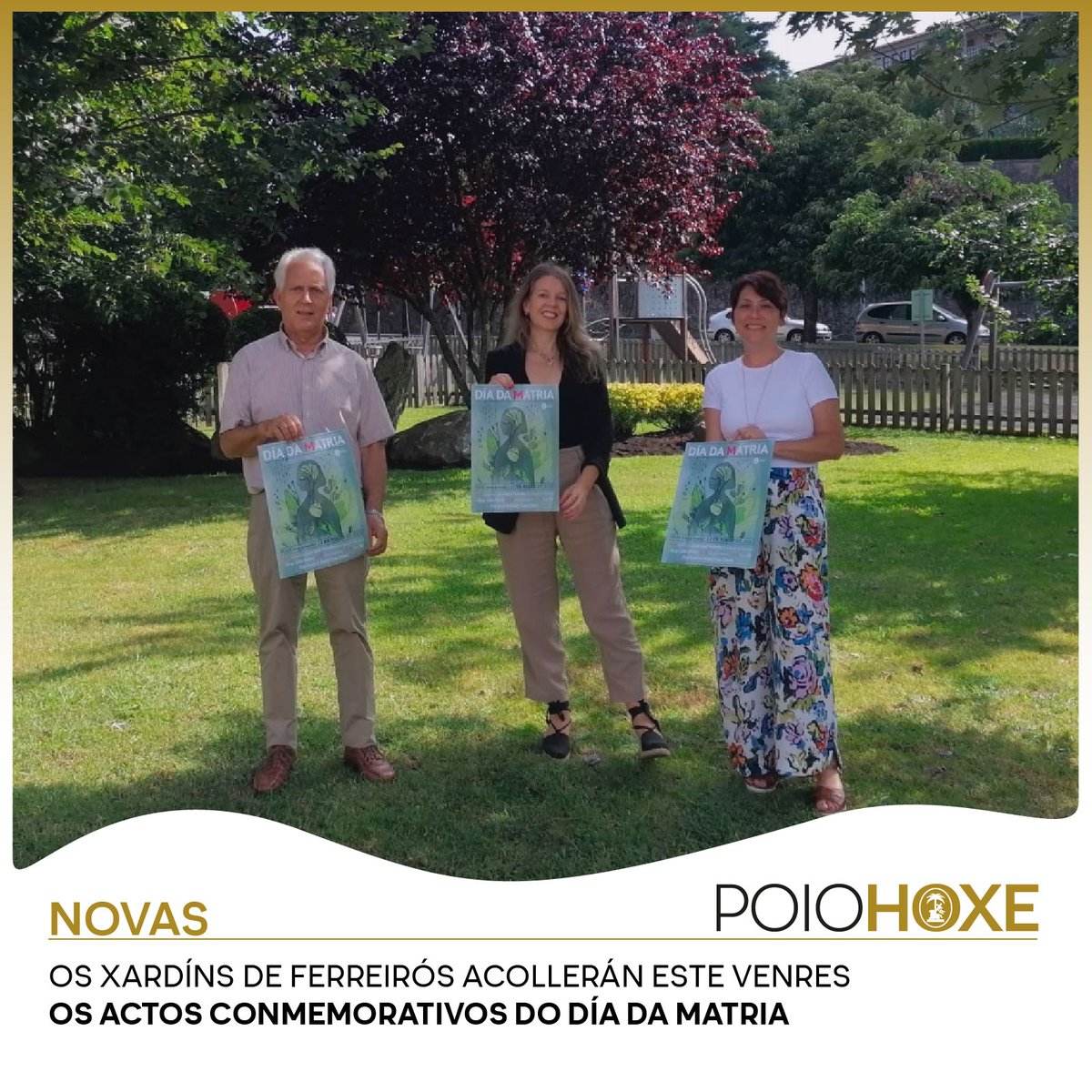 ConcellodePoio's tweet photo. O alcalde de Poio, Luciano Sobral presentou na mañá deste luns as actividades que se desenvolverán o vindeiro venres día 22 de xullo para conmemorar o #DiadaMatria en Poio.
👉 https://t.co/ecncGAdDxv
#MemoriaHistorica #DiadaMatria2022 #cultura #lembranza #Ferreiros #Poio https://t.co/4W85NHOZsg