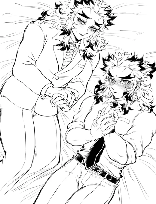 れたのんさん(@retanon )の小説にて木田さん(@lilysick )の先生と社畜獄さんが邂逅して感動してるクロスオーバー厨… 