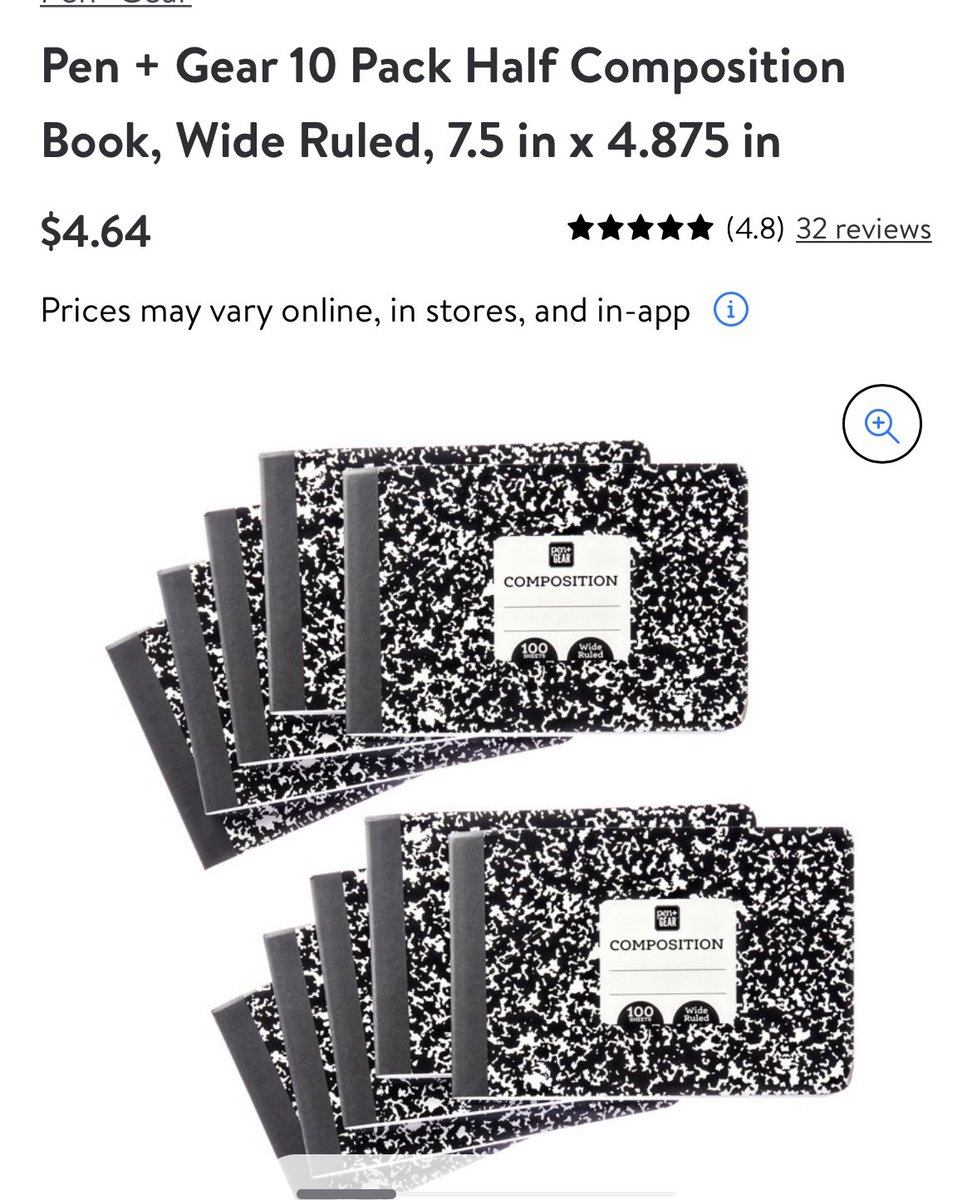 EducatorSmith1's tweet photo. I just ordered my half composition notebooks for Daily Oral Language this year... #MAPgrowthgoals https://t.co/hHUBm20Agi
