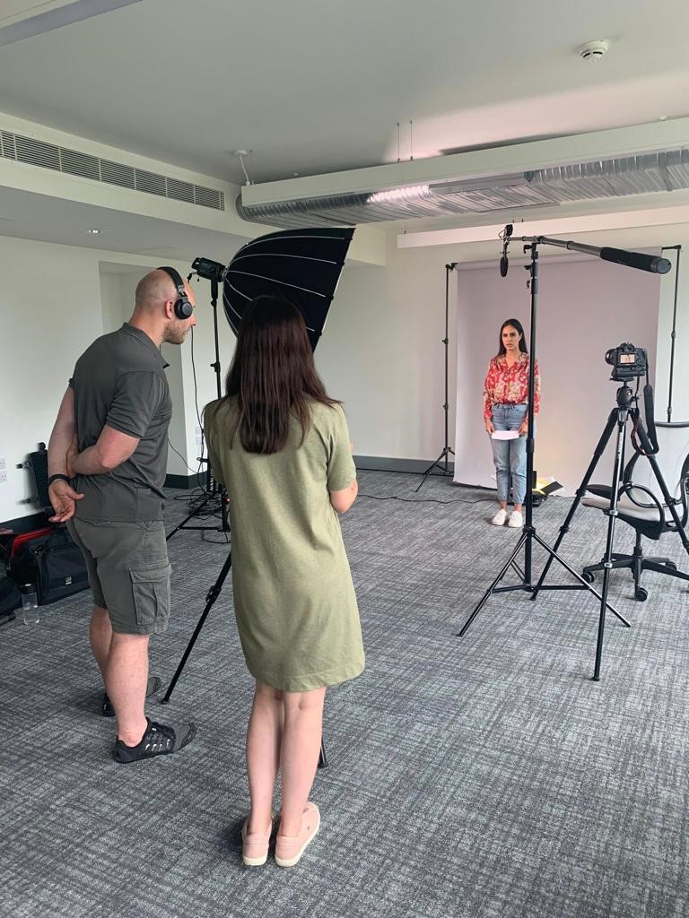 AnitaKEducation's tweet photo. Took a little break from visiting schools and got behind the camera with Felix (Clearly in his element!) Me not so much! Safe to say Vivify wont be loosing me from the Partnership team! #Take50 #TrySmileAnita #Vivify #Dreamteam https://t.co/YikWcNVXrK