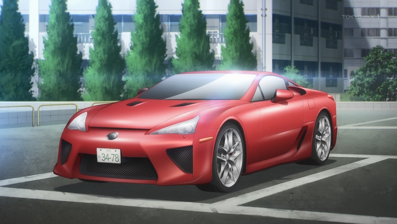 アニメ車種特定bot on Twitter: "【作品】リコリス・リコイル 【人物】一般車 【車種】レクサス・LFA 【年式】2010年