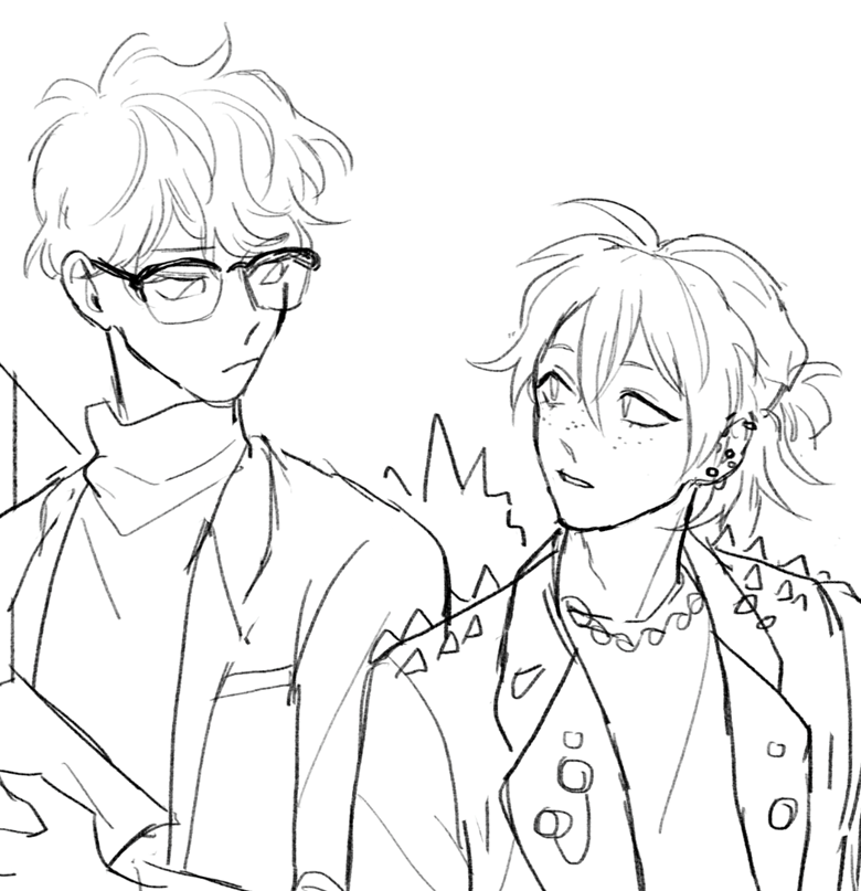 Another day, another wip... I actually drew this for last year's tkym week, but just never finished it 😆 🤣