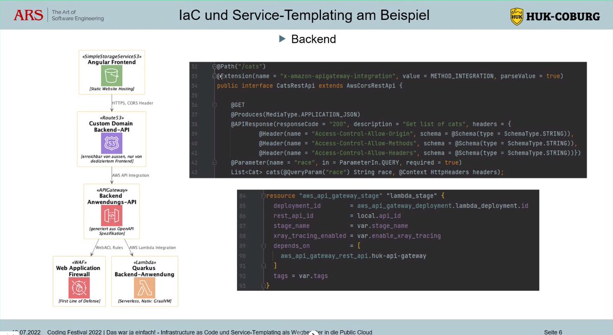 "Das war ja einfach! - Infrastructure as Code und Service-Templating als Wegbereiter in die Public Cloud". Danke, Edgar Stoffel, dass Du Dein Wissen mit uns teilst auf dem #DATEVCodingFestival #DATEVlernt #WeAreDevOps