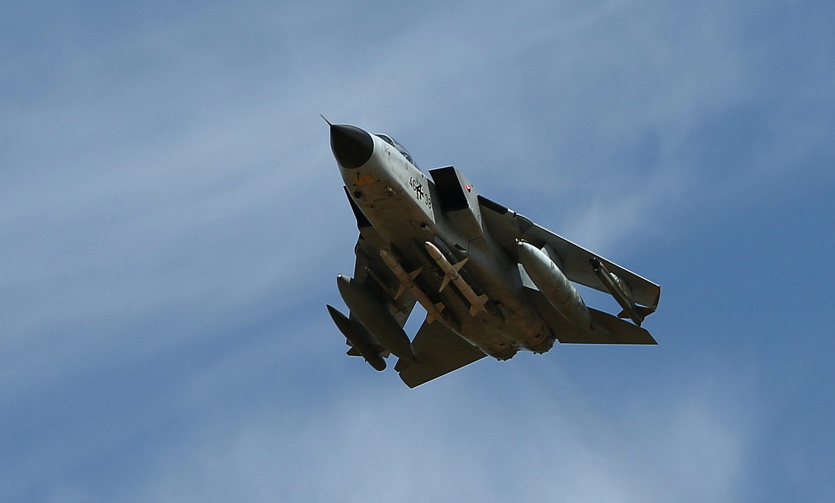 HardernJohn's tweet photo. Tornado arrival @airtattoo https://t.co/ka2wkiiiGk