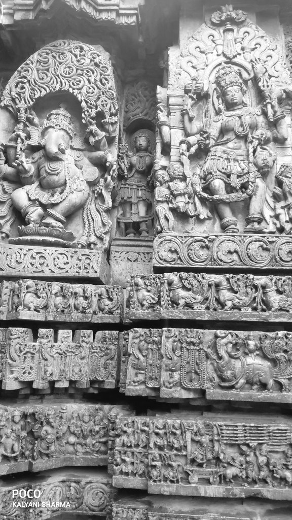 Carved to perfection with devotion and divinity !  Hoysaleswara Temple, #KarnatakaTravelDairies