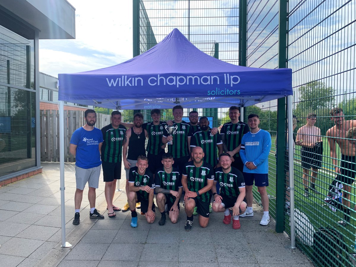 ⚽️Not just a kick-about, but a great way to get together with other local biz to raise awareness &amp; funds for mental health charity @MindNEL - our chosen charity at the Grimsby office for the year.

We're looking forward to (slightly cooler) fundraising activities across the year!