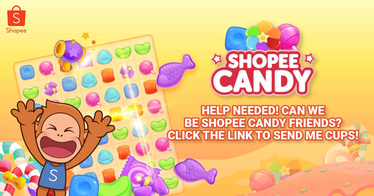 pacat888's tweet photo. Help needed! Can we be Shopee Candy friends? Click the link to send me a life! https://t.co/bP2upPe6qe https://t.co/a45v8pwWl2