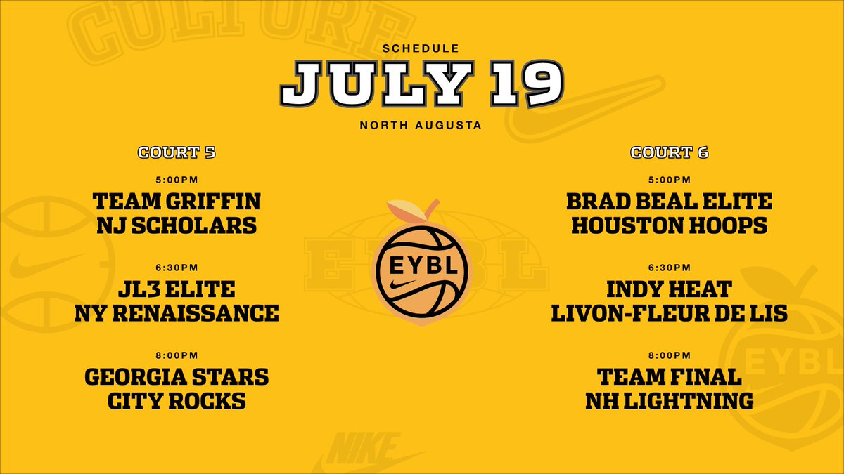 NikeEYB's tweet photo. 🏀 Tuesday, July 19, 2022
📍Riverview Park Activities Center
#2022EYBL https://t.co/GwAZc46EGp