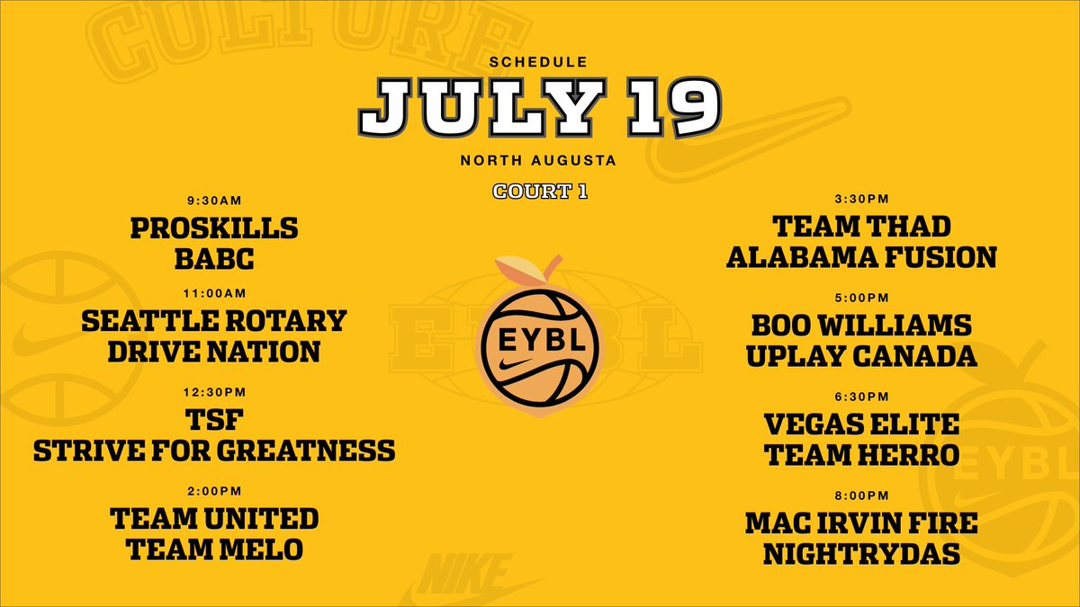 NikeEYB's tweet photo. 🏀 Tuesday, July 19, 2022
📍Riverview Park Activities Center
#2022EYBL https://t.co/GwAZc46EGp